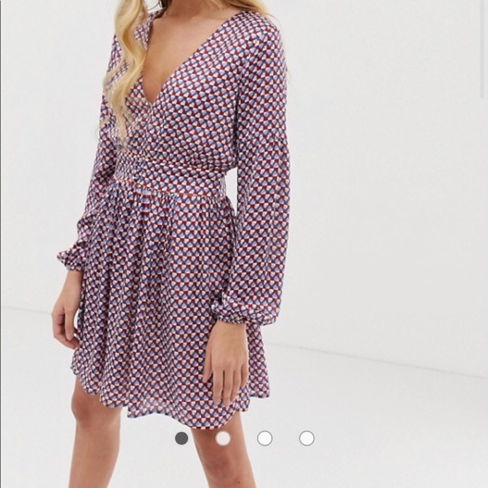 ASOS / Missguided Chiffon Skater Dress